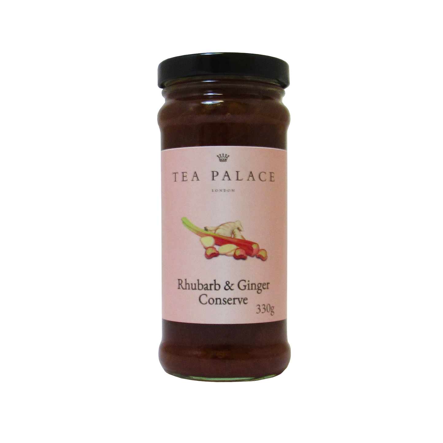 Conserve de rhubarbe et de gingembre