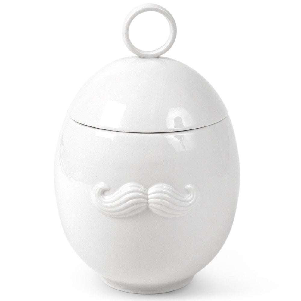 Moustache & Lips Sugar Bowl